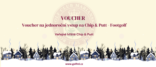 Voucher na jednoroční vstup na Chip & Putt - Footgolf