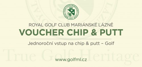 Voucher na jednoroční vstup na Chip & Putt - Golf